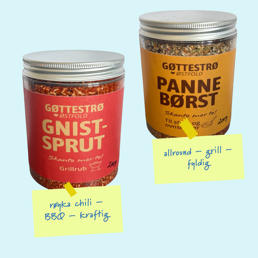 Hvordan bruke Gnistsprut og Pannebørst
