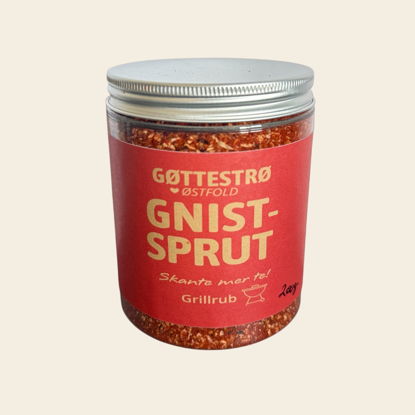 Gnistsprut – grillrub 200 g – Østfold Smakskompani