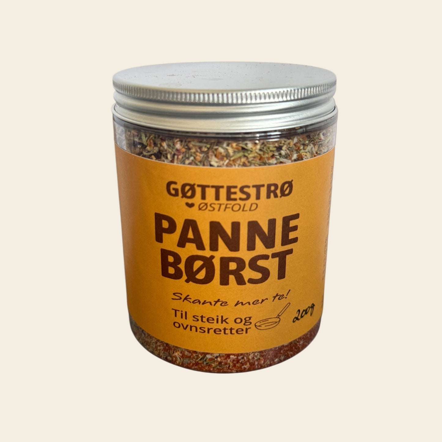 Pannebørst – krydderblanding 200 g – Østfold Smakskompani