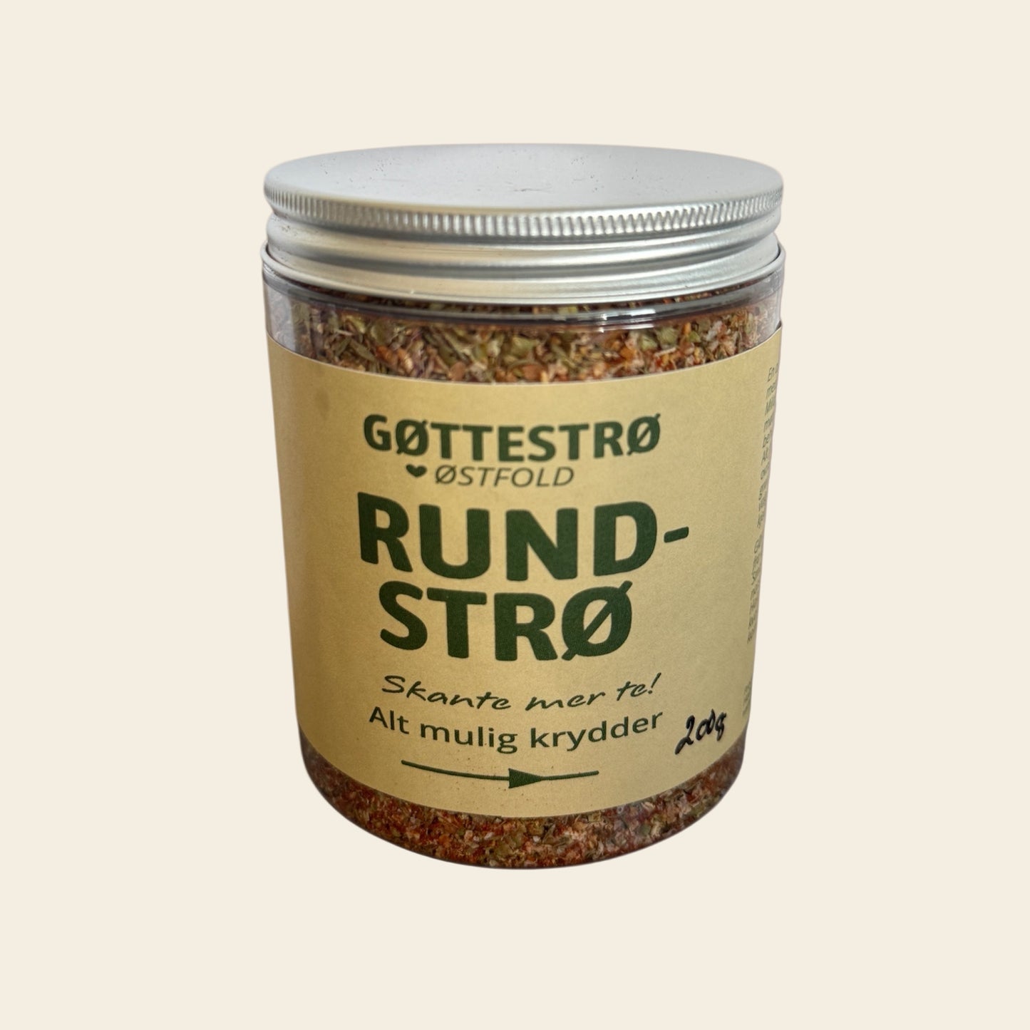 Rundstrø – mildt krydder 200 g – Østfold Smakskompani