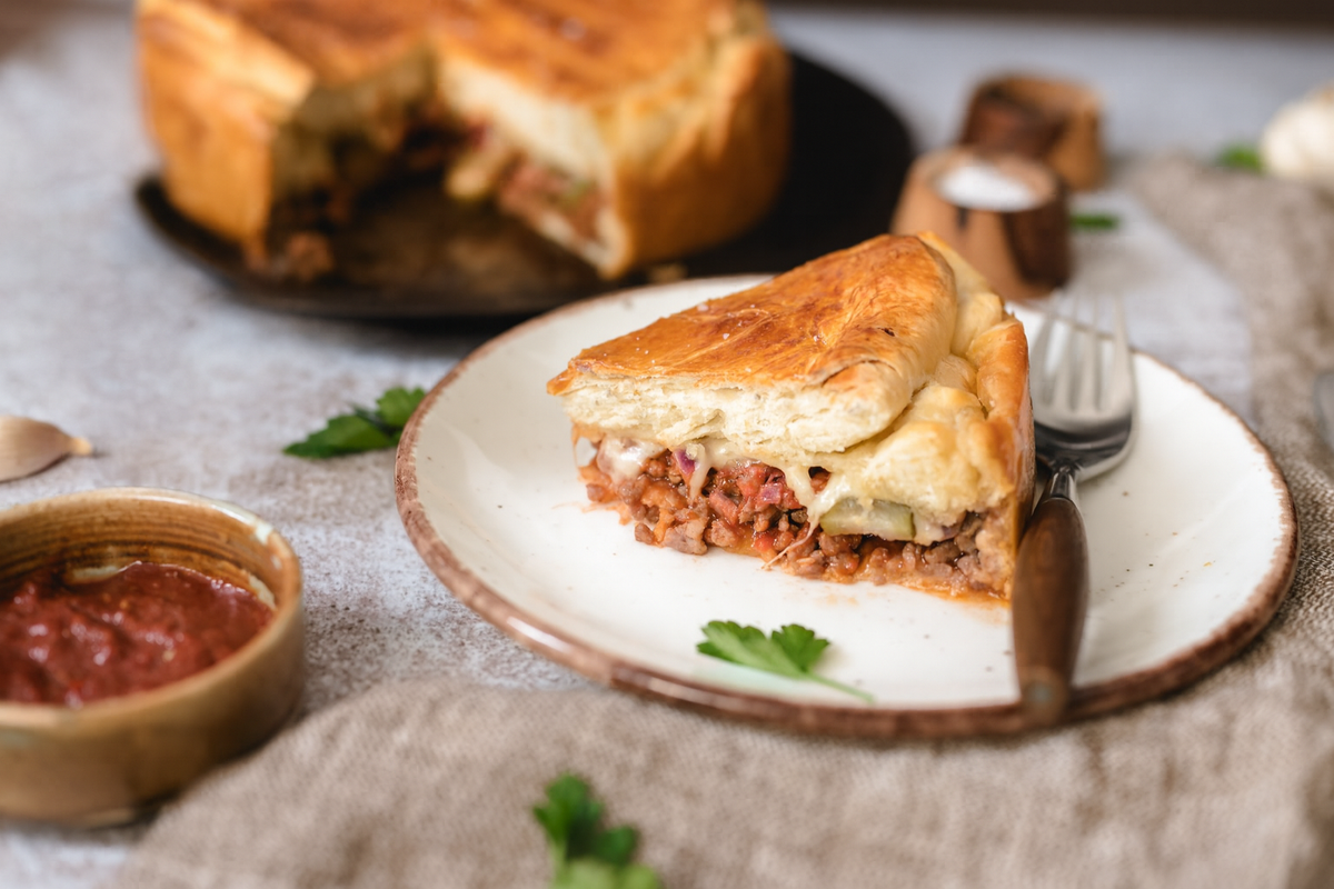 🥧 Hamburgerpai med smaken av Østfold Smakskompani