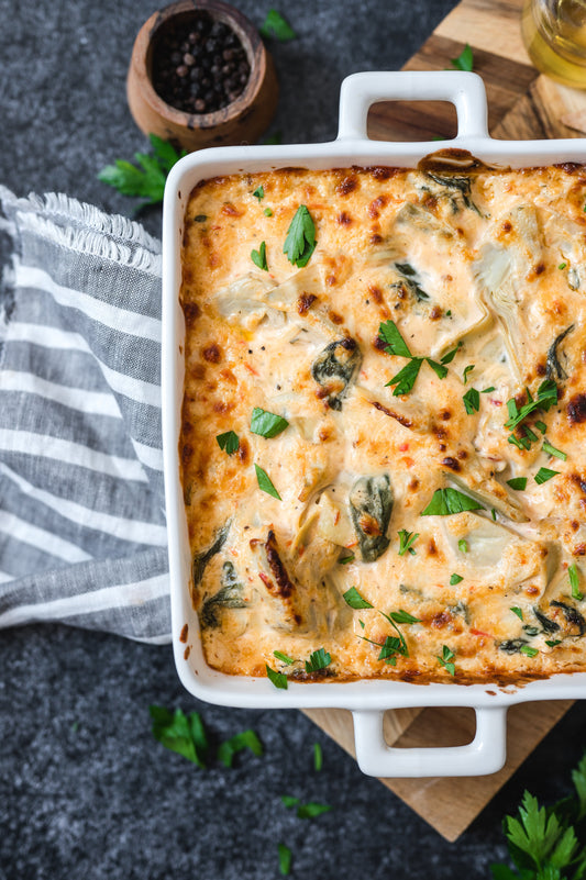 Artisjokk & spinatdip