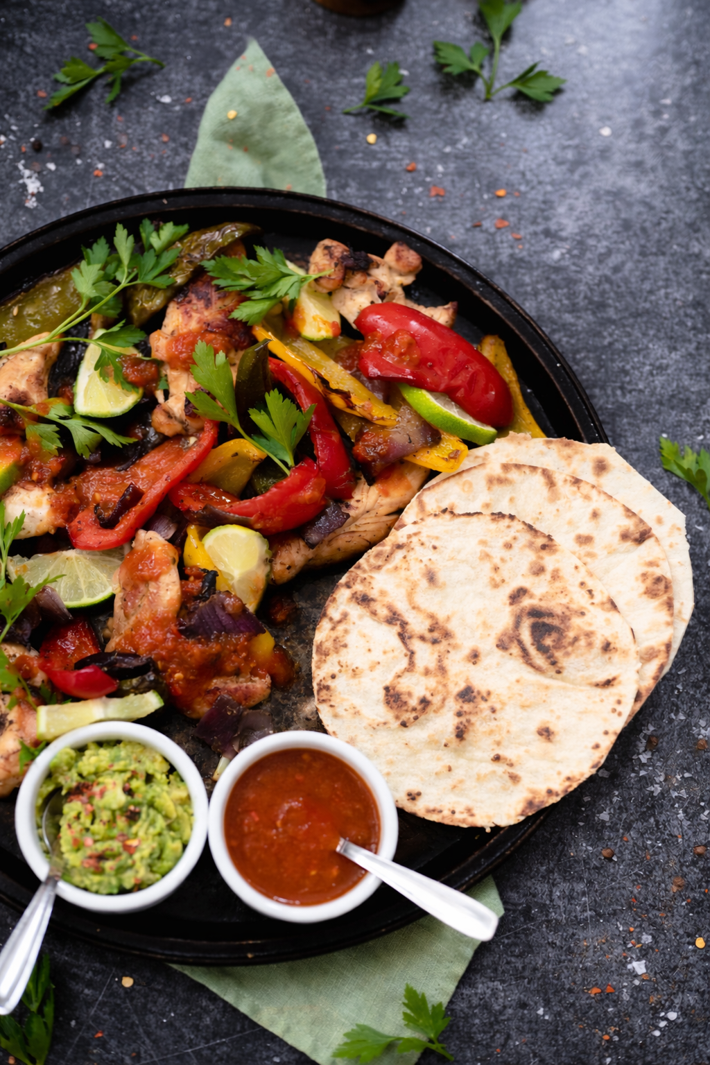 Verdens enkleste helgekos: Fajitas i langpanne (One-Pan)