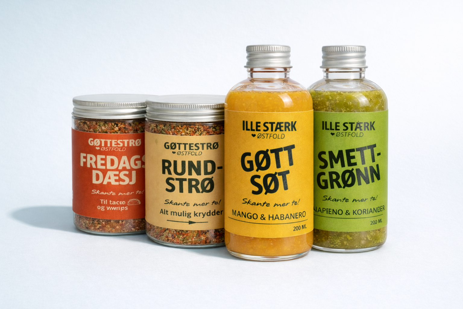 Gavepakke med chilisaus og krydder – favoritter